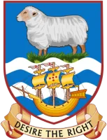 Coat of arms of the Falkland Islands (Islas Malvinas)