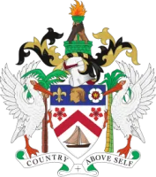 Coat of arms of Saint Kitts and Nevis