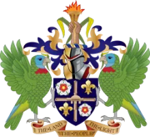 Coat of arms of Saint Lucia