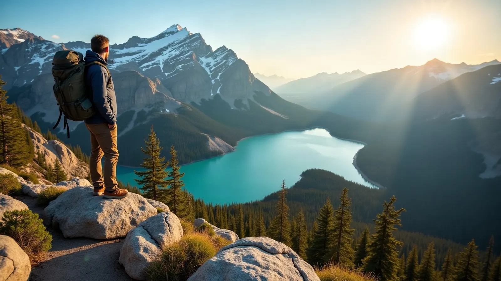 National park landscape