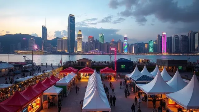 Travellers to Hong Kong: 300-plus food and wine booths at harbourfront 29 Oct–1 Nov 2026