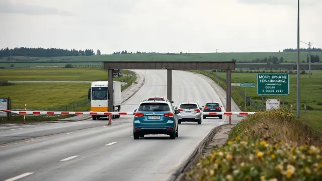 Moldova Shuts Palanca Border Crossing After Projectile Hits Passenger Bus