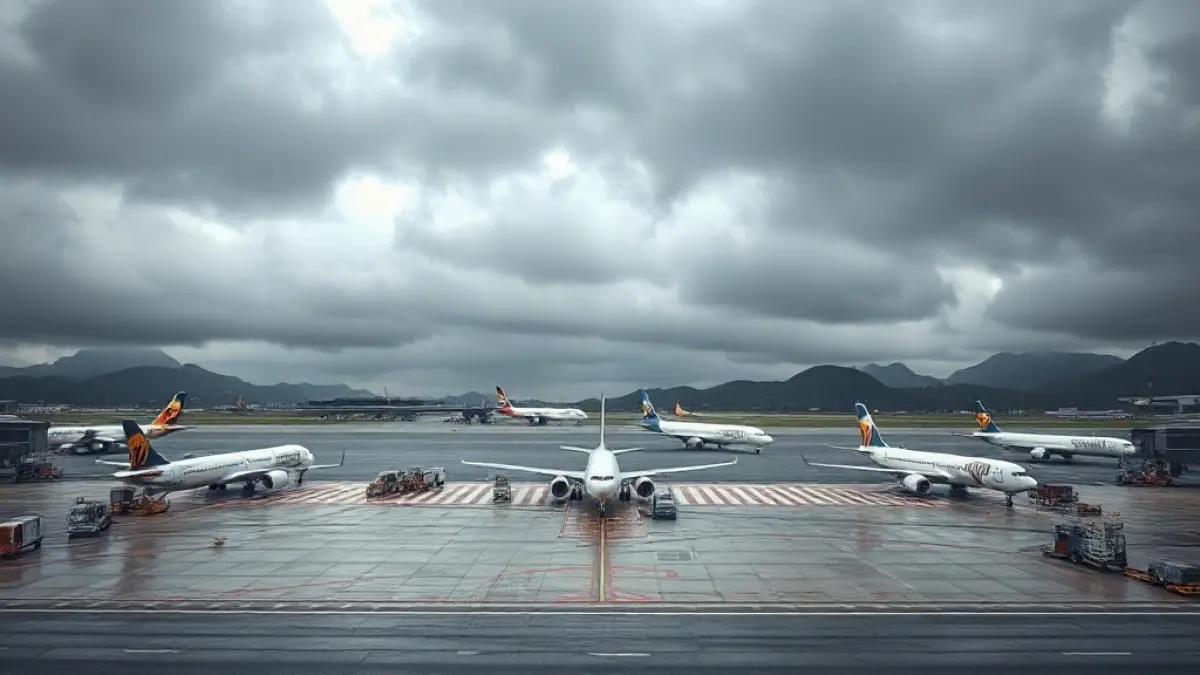 Hong Kong–Taiwan, Japan travellers face more flight changes as Typhoon Champi approaches