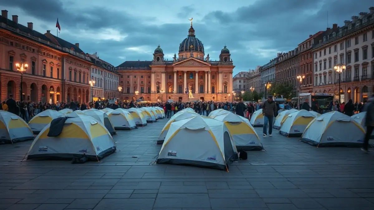 City protests and strikes hit France, Spain, Italy and Albania