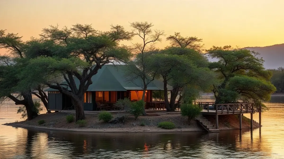 Travellers to Zambia's Lower Zambezi gain a four-tent camp open May–15 Nov