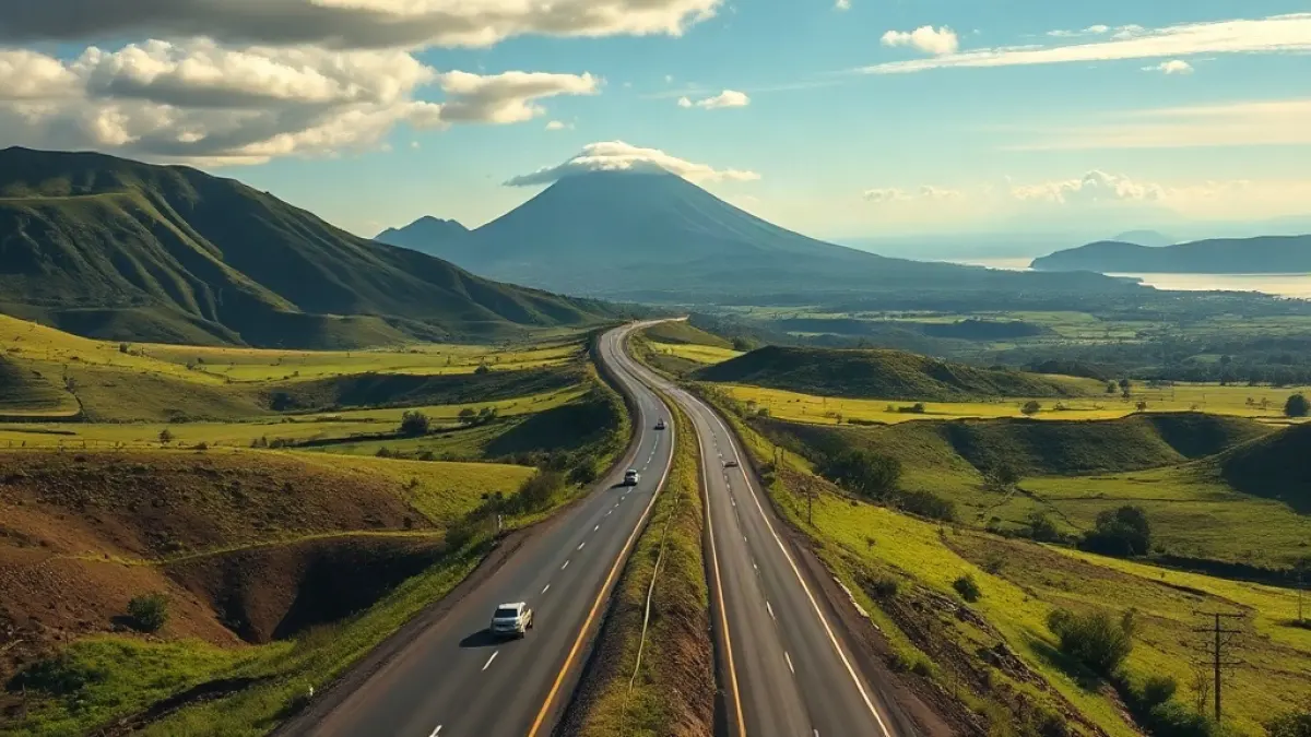 Nicaragua travel basics: western roads, rainy season and the airport near Managua