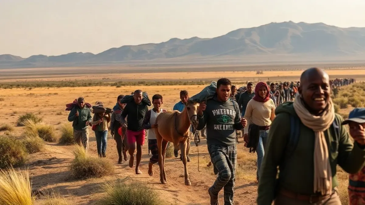 Migrant Caravan from Honduras Heads Toward US Border