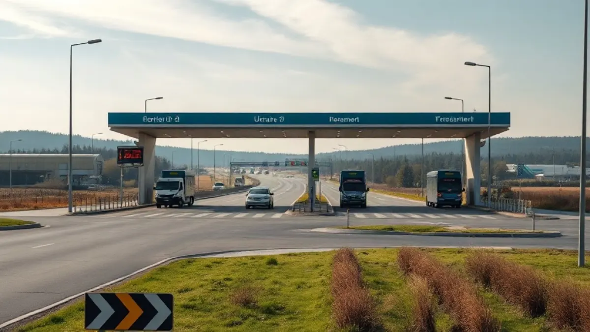 New Border Checkpoint Opens Between Ukraine and Romania