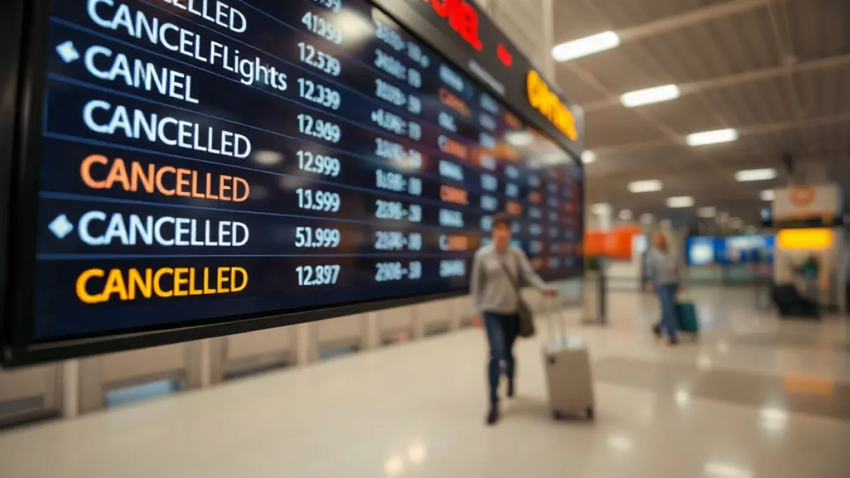 Charleroi Airport Faces Flight Cancellations Due to Air Traffic Controllers' Strike