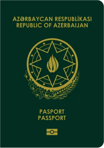 Azerbaijan passport cover