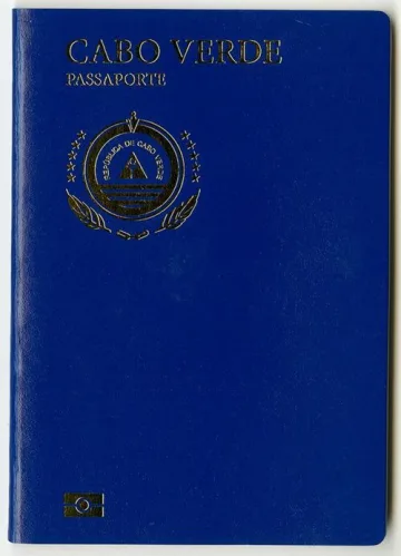 Cape Verde passport cover