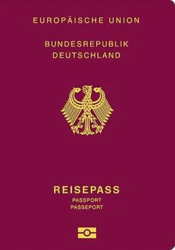 Germany passport cover