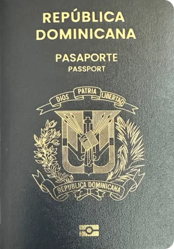 Dominican Republic passport cover