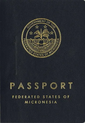 Micronesia passport cover