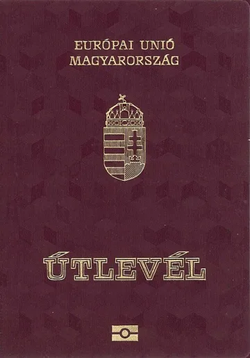 Hungary passport cover