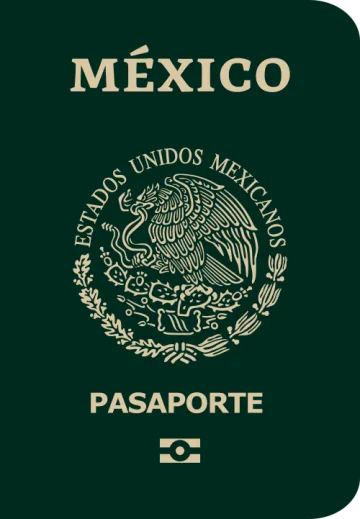Mexico passport cover