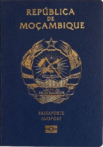 Mozambique passport cover