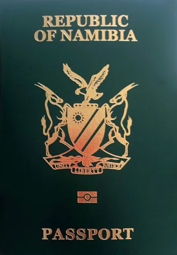Namibia passport cover
