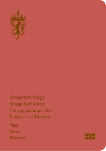 Norway passport cover