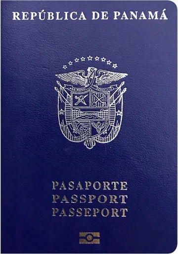 Panama passport cover