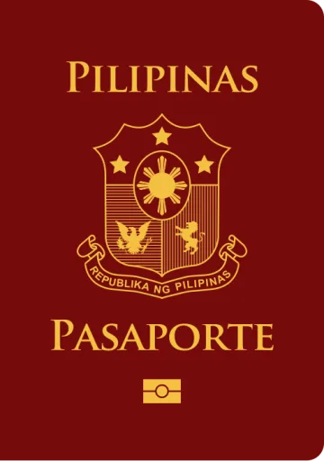 Philippines passport cover