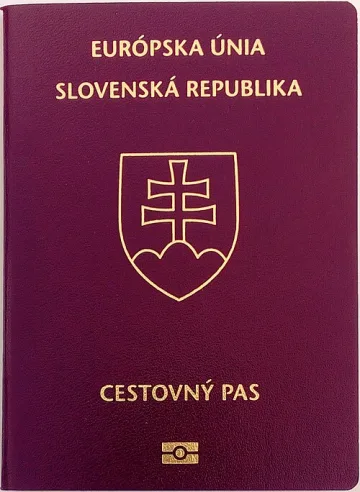 Slovakia passport cover