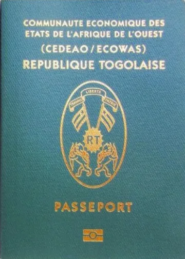 Togo passport cover