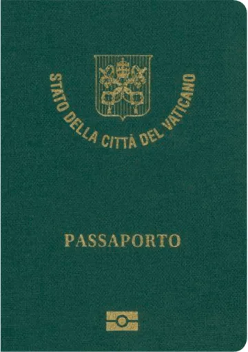 Vatican City passport cover
