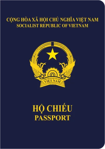 Vietnam passport cover